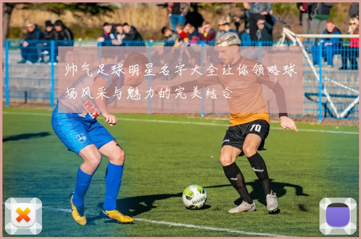 帅气足球明星名字大全让你领略球场风采与魅力的完美结合