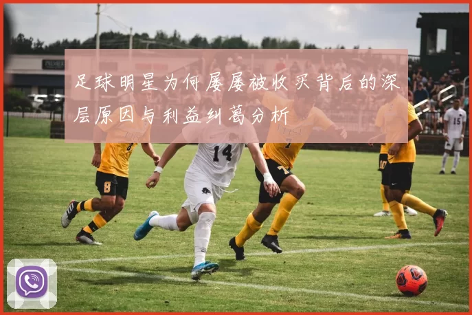 足球明星为何屡屡被收买背后的深层原因与利益纠葛分析