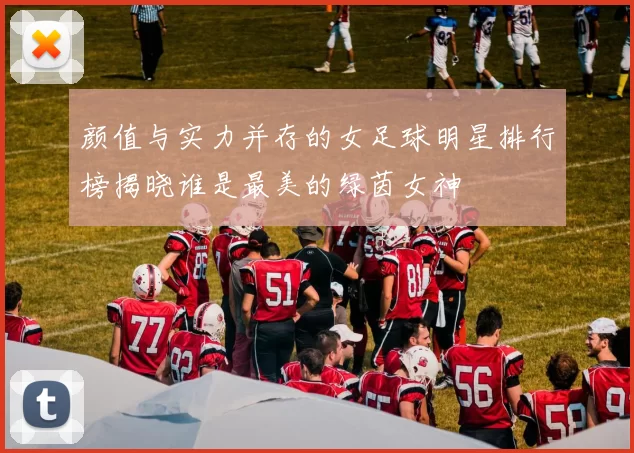 颜值与实力并存的女足球明星排行榜揭晓谁是最美的绿茵女神