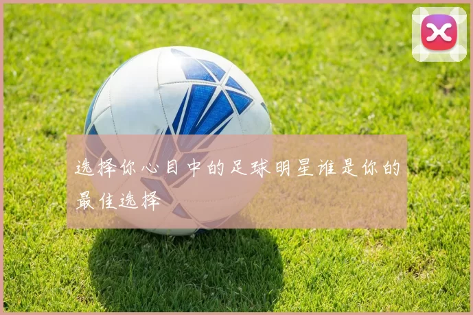 选择你心目中的足球明星谁是你的最佳选择