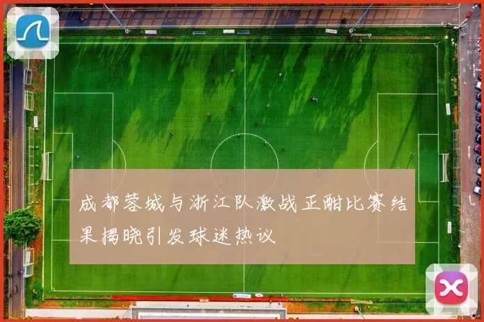 成都蓉城与浙江队激战正酣比赛结果揭晓引发球迷热议